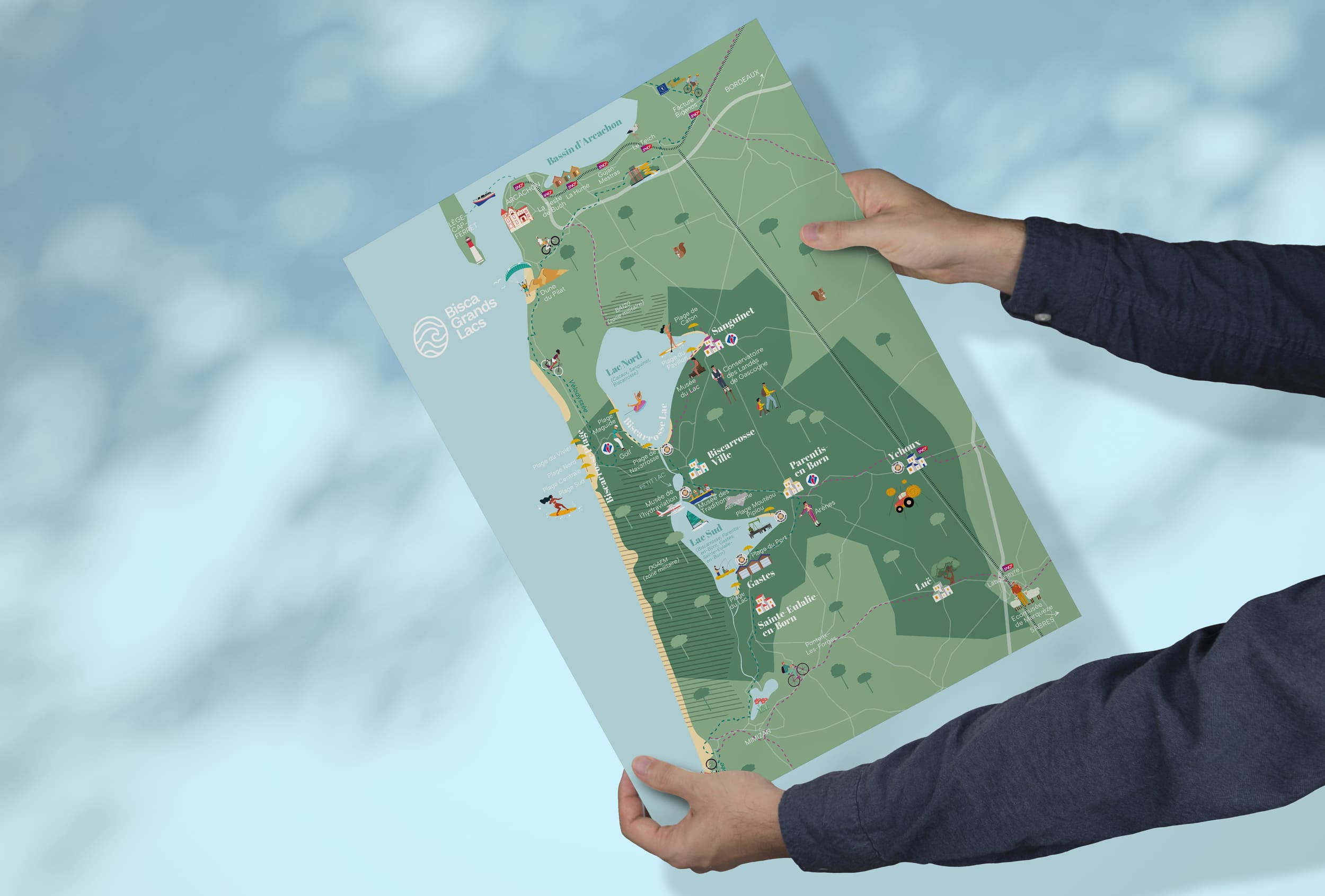 realisation carte illustrée com together