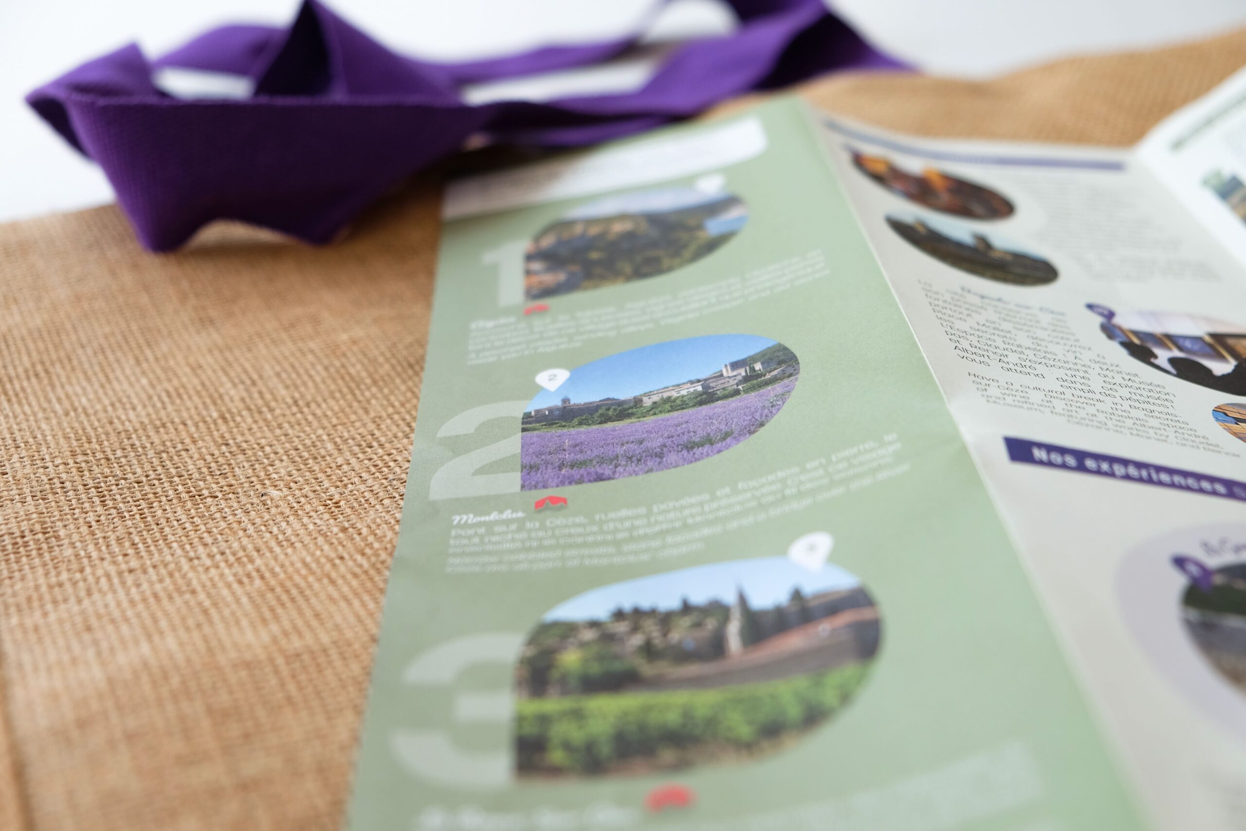 conception carte touristique office de tourisme