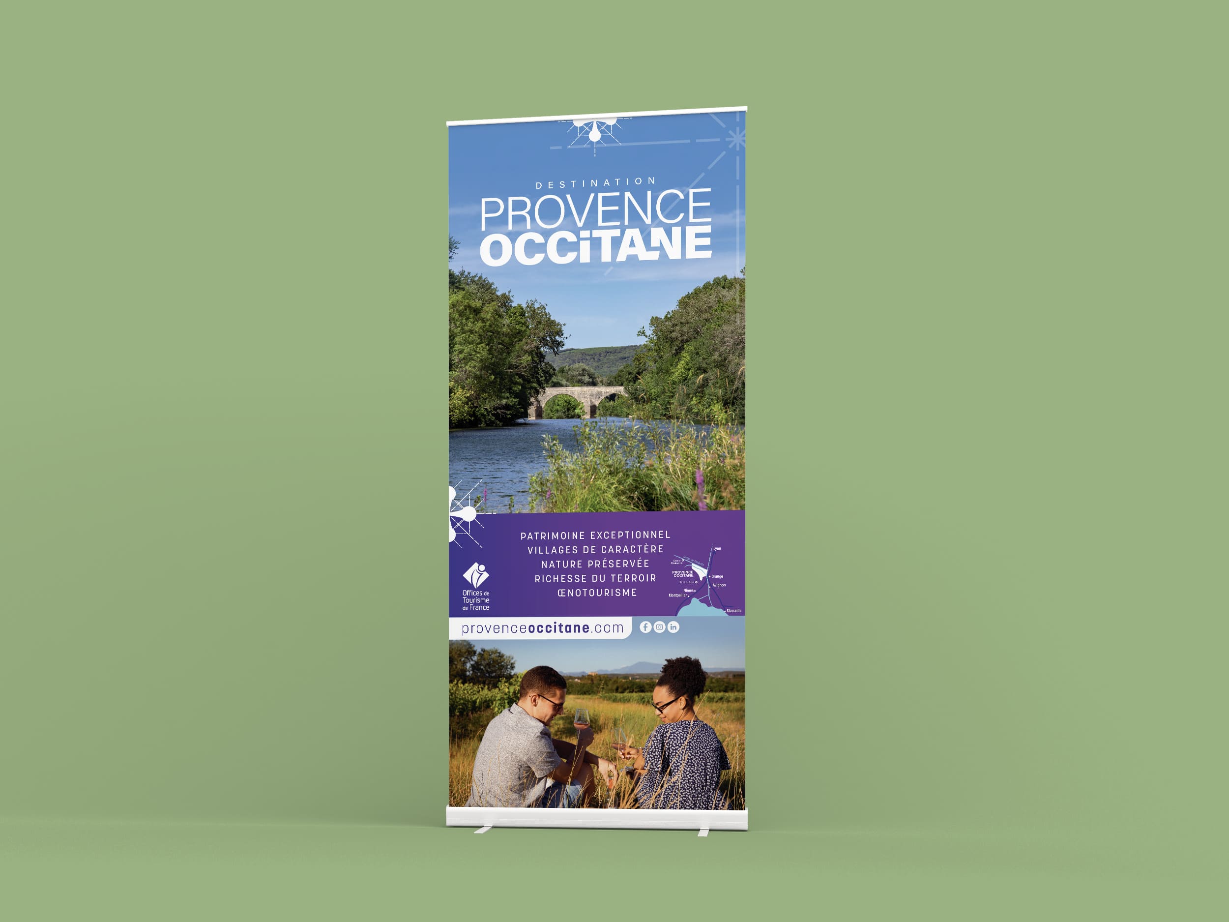 conception Rollup Provence Occitane