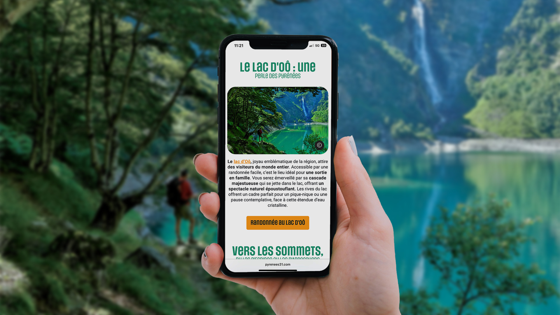 creation site touristique
