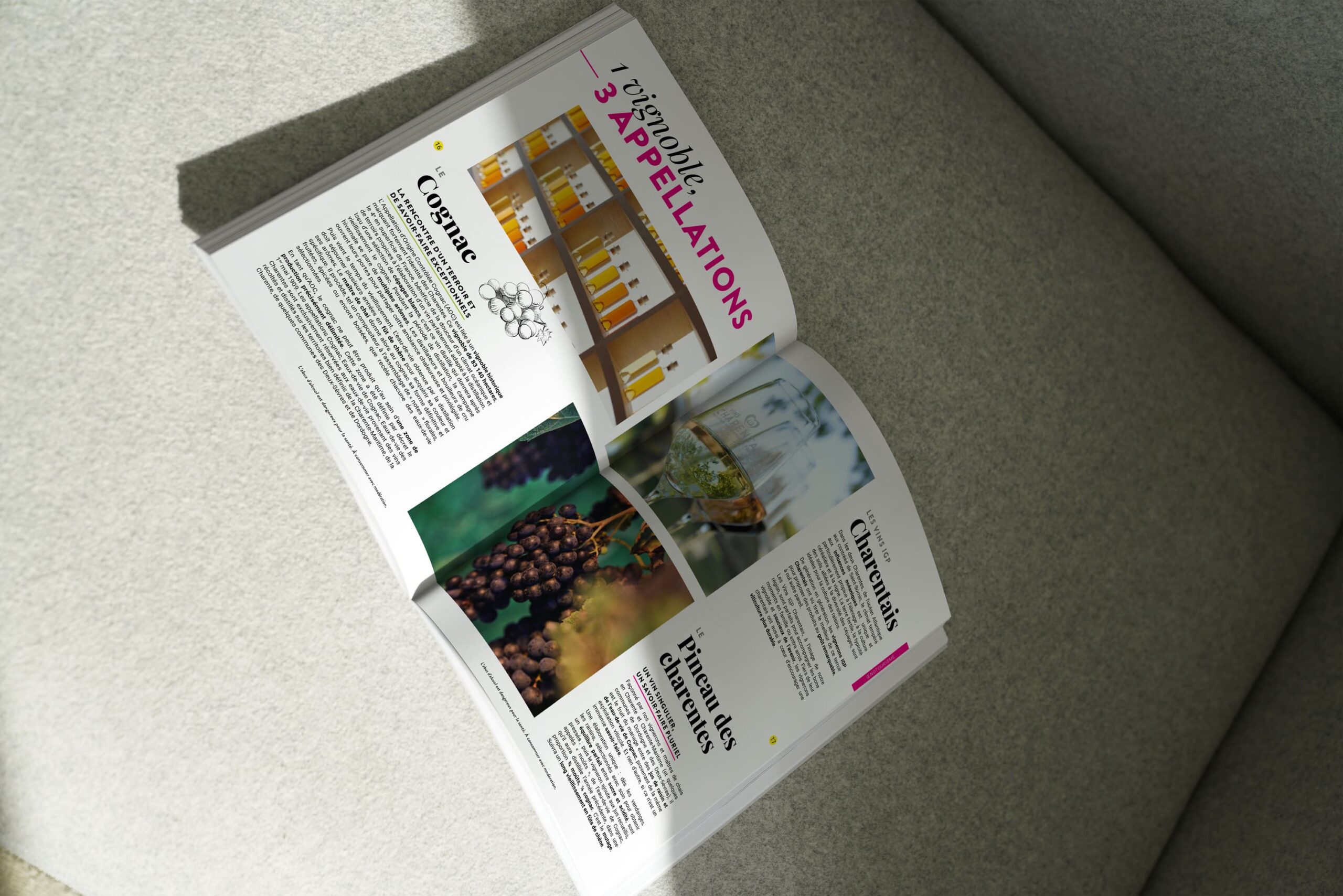 conception magazine touristique