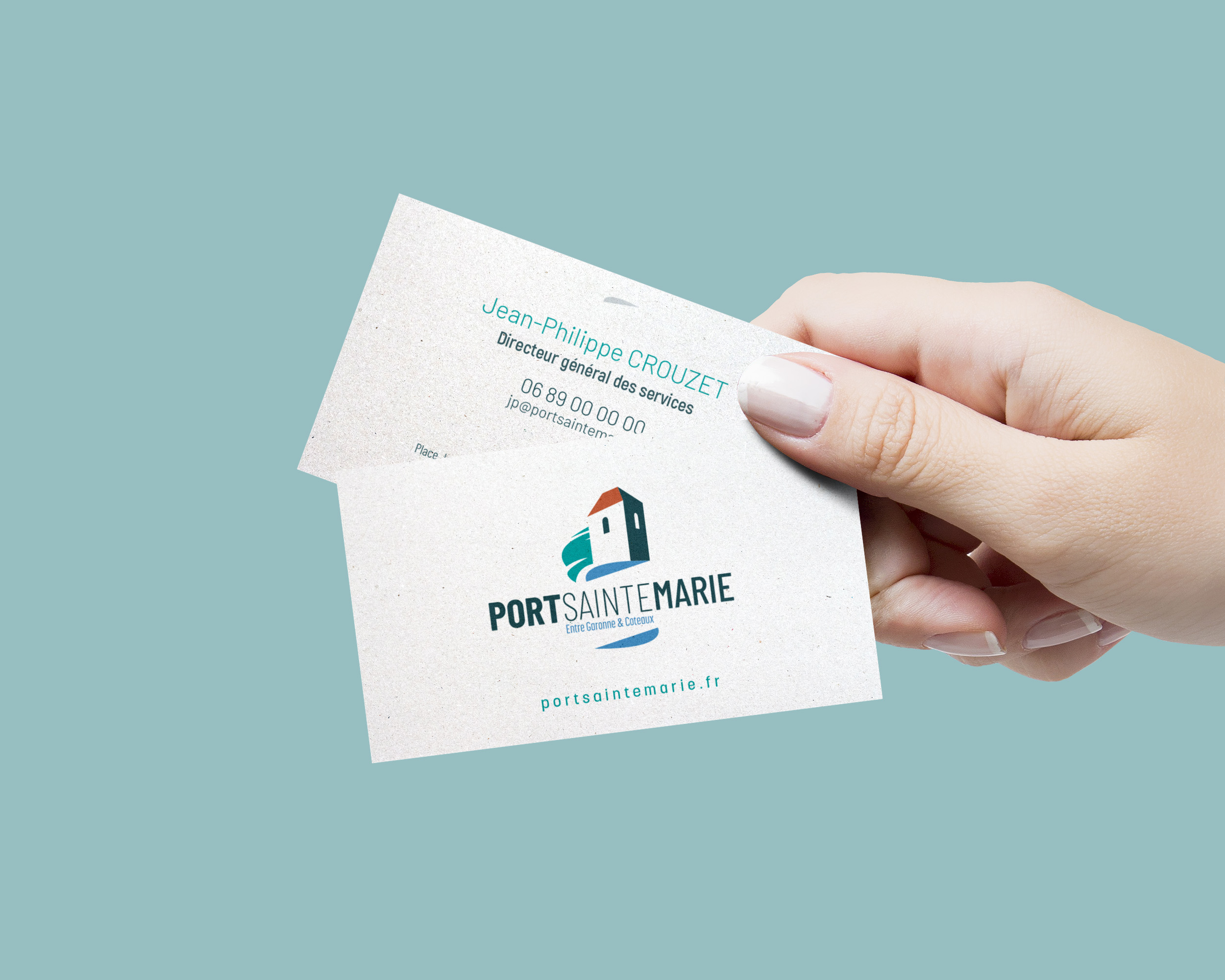 carte de visite Port sainte marie
