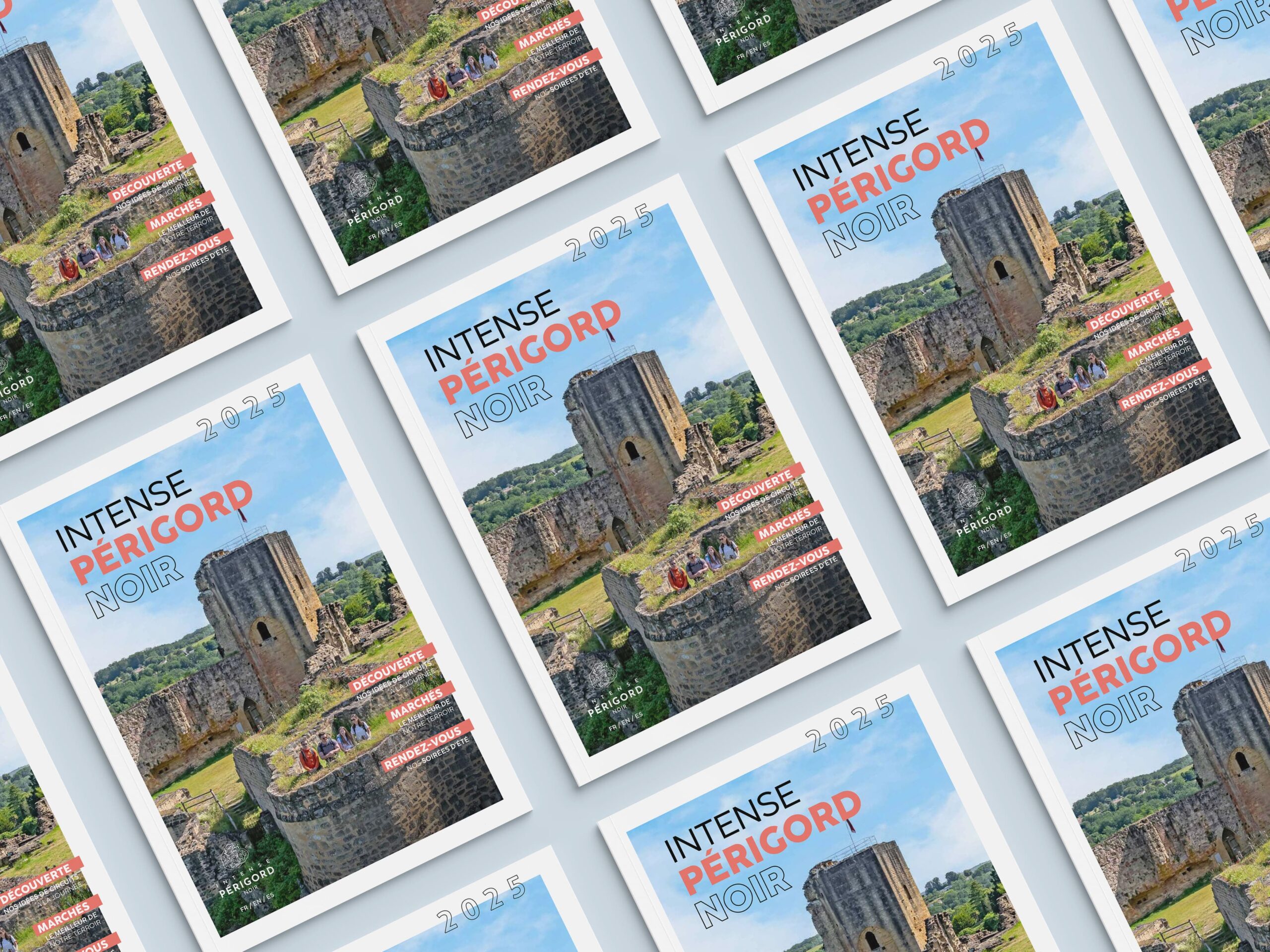 réalisation brochure touristique dordogne
