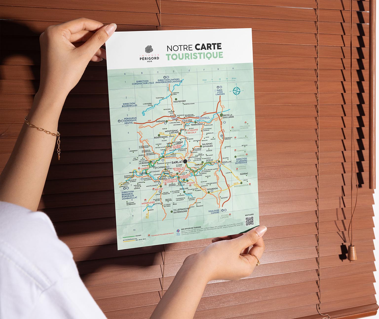 Créativité Carte touristique