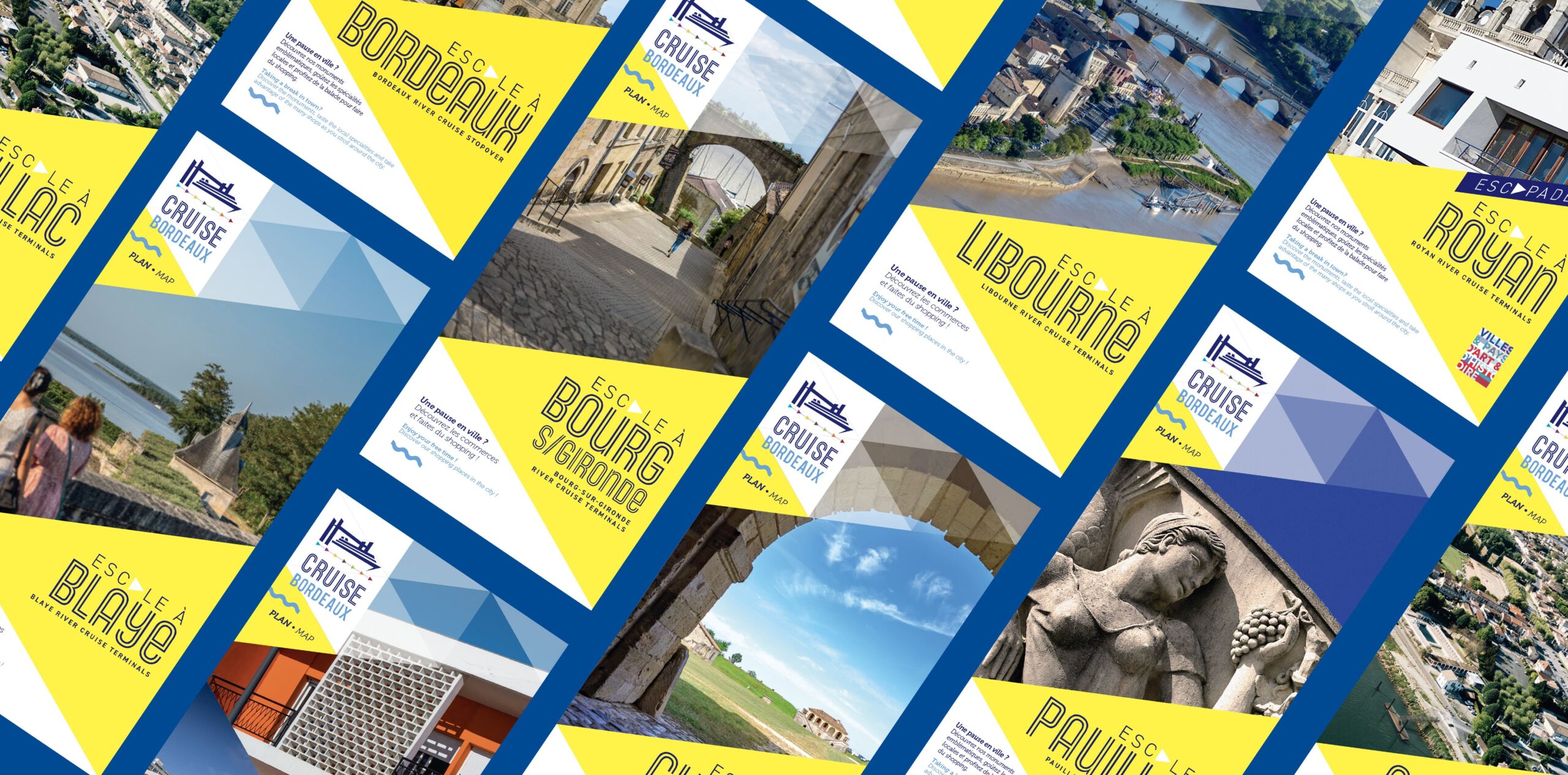 création brochure escale