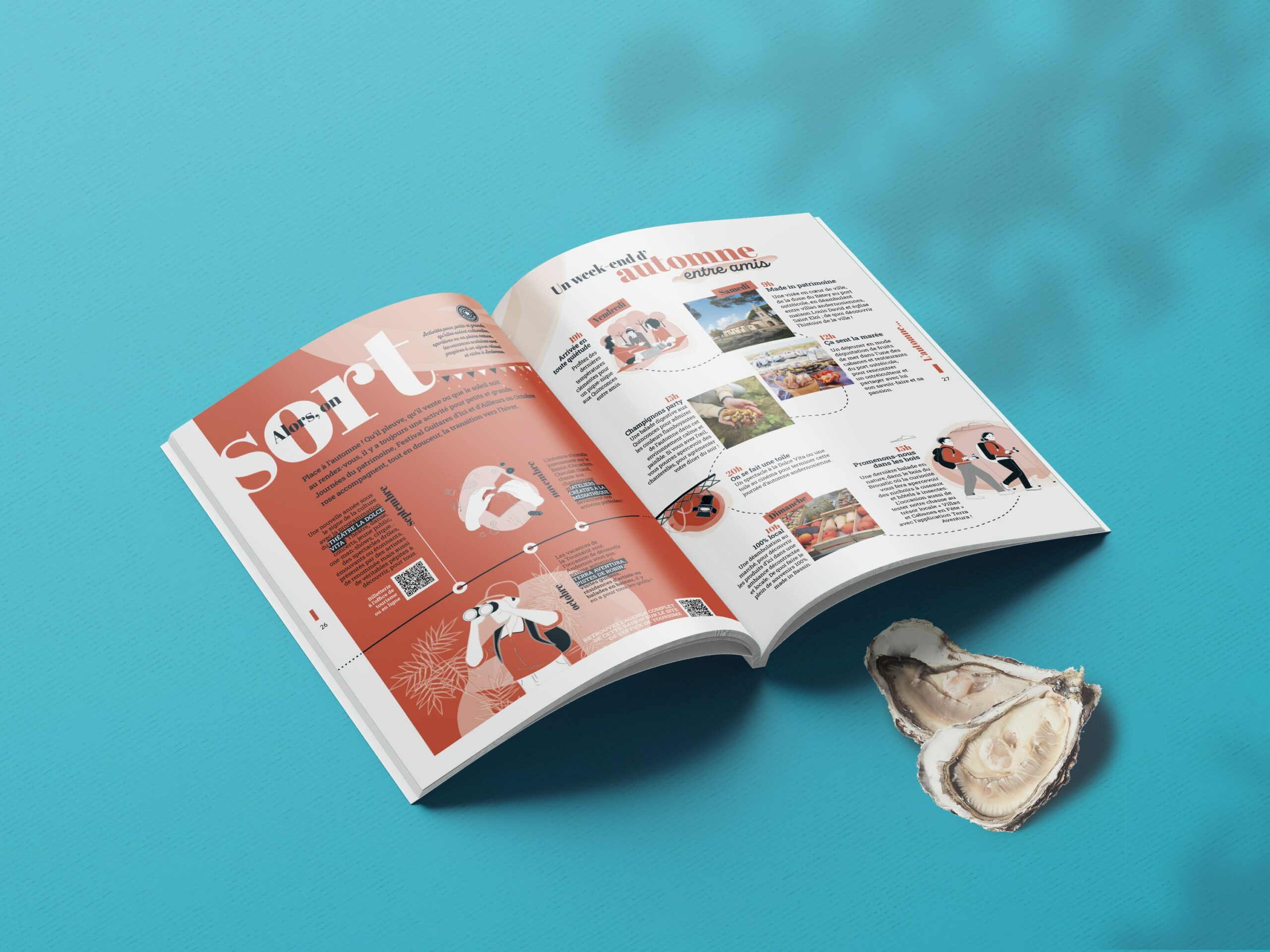 Présentation intérieur magazine OT Andernos par Com Together