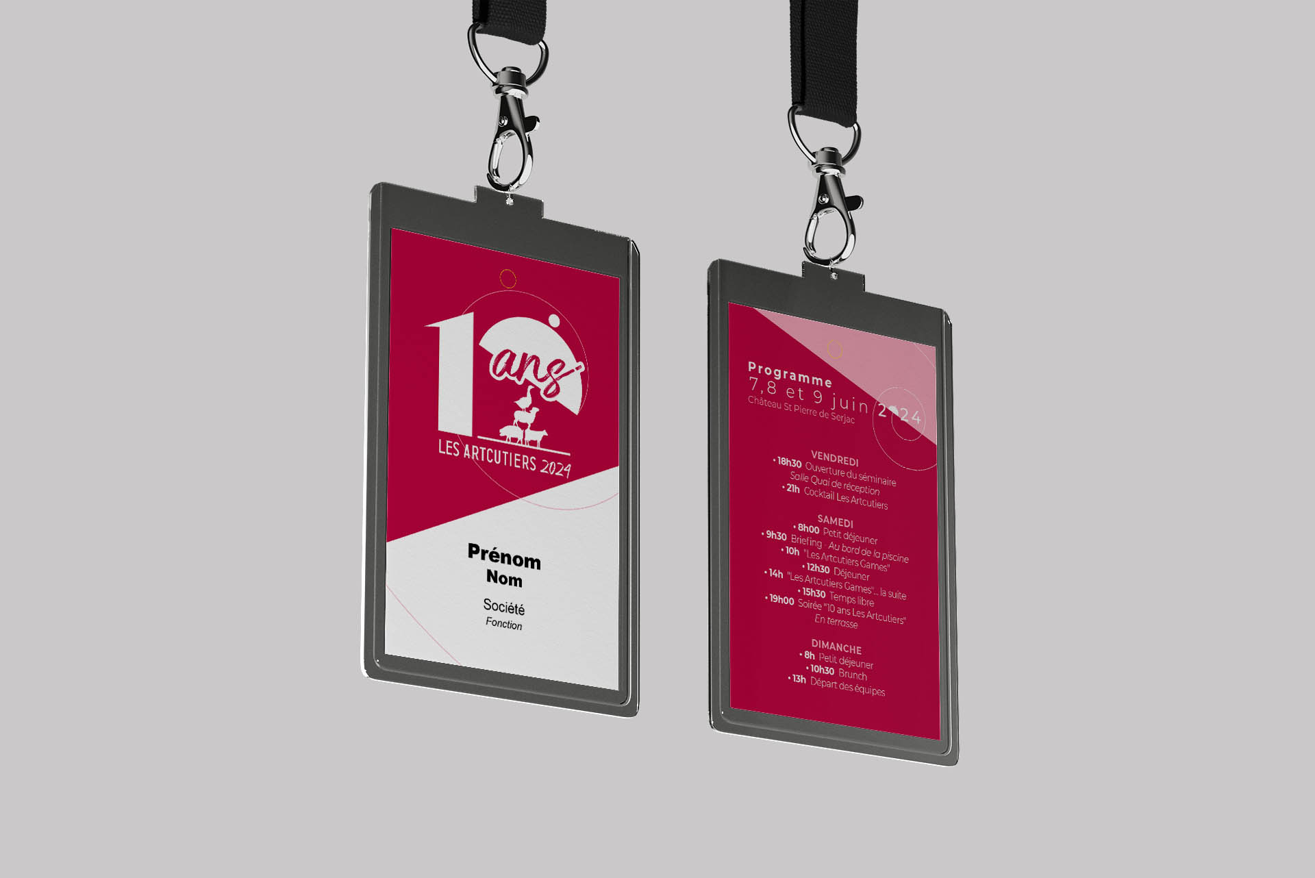 conception badge les artcutiers