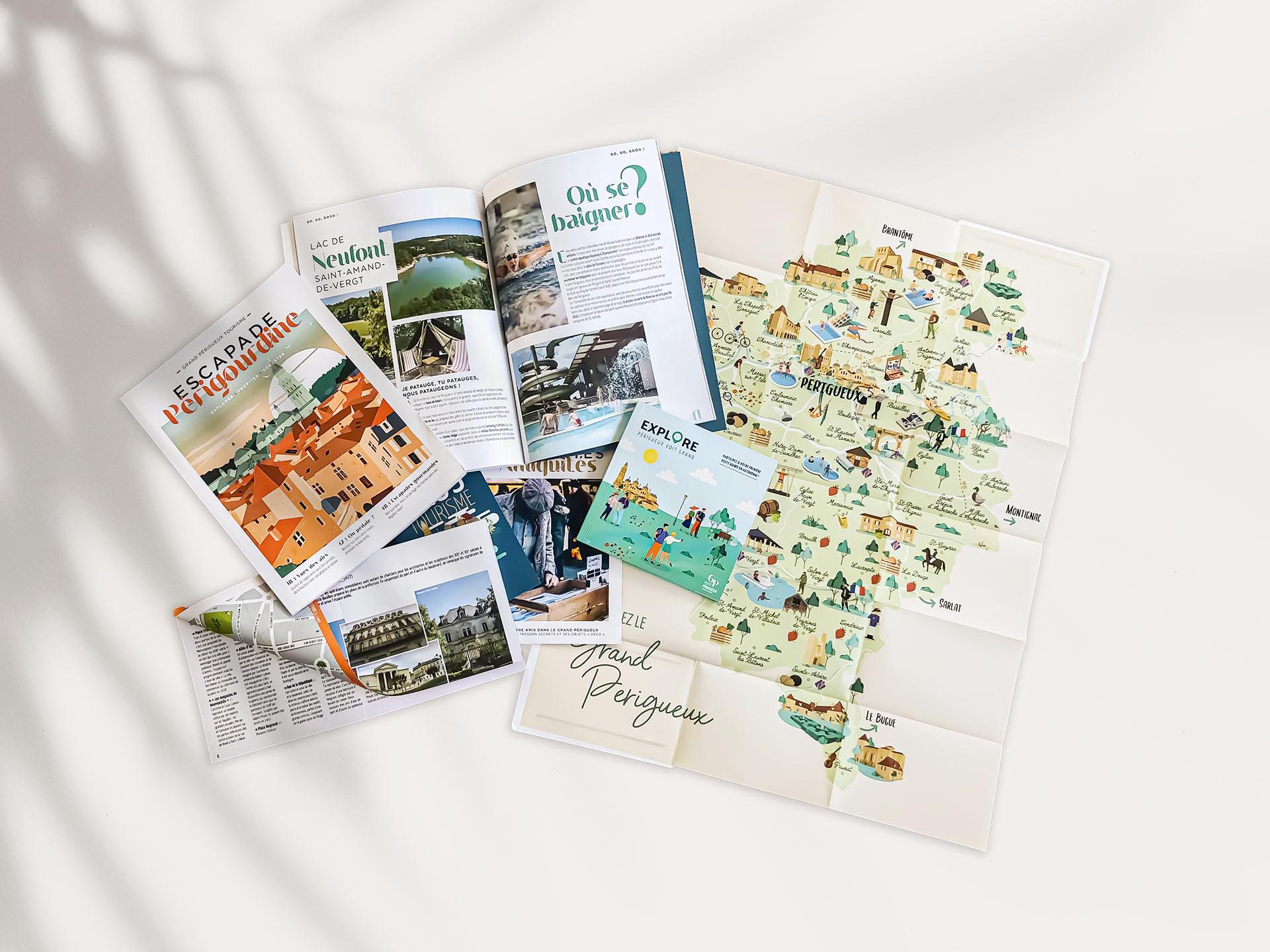 projets pour l'Office de Tourisme Grand Périgueux