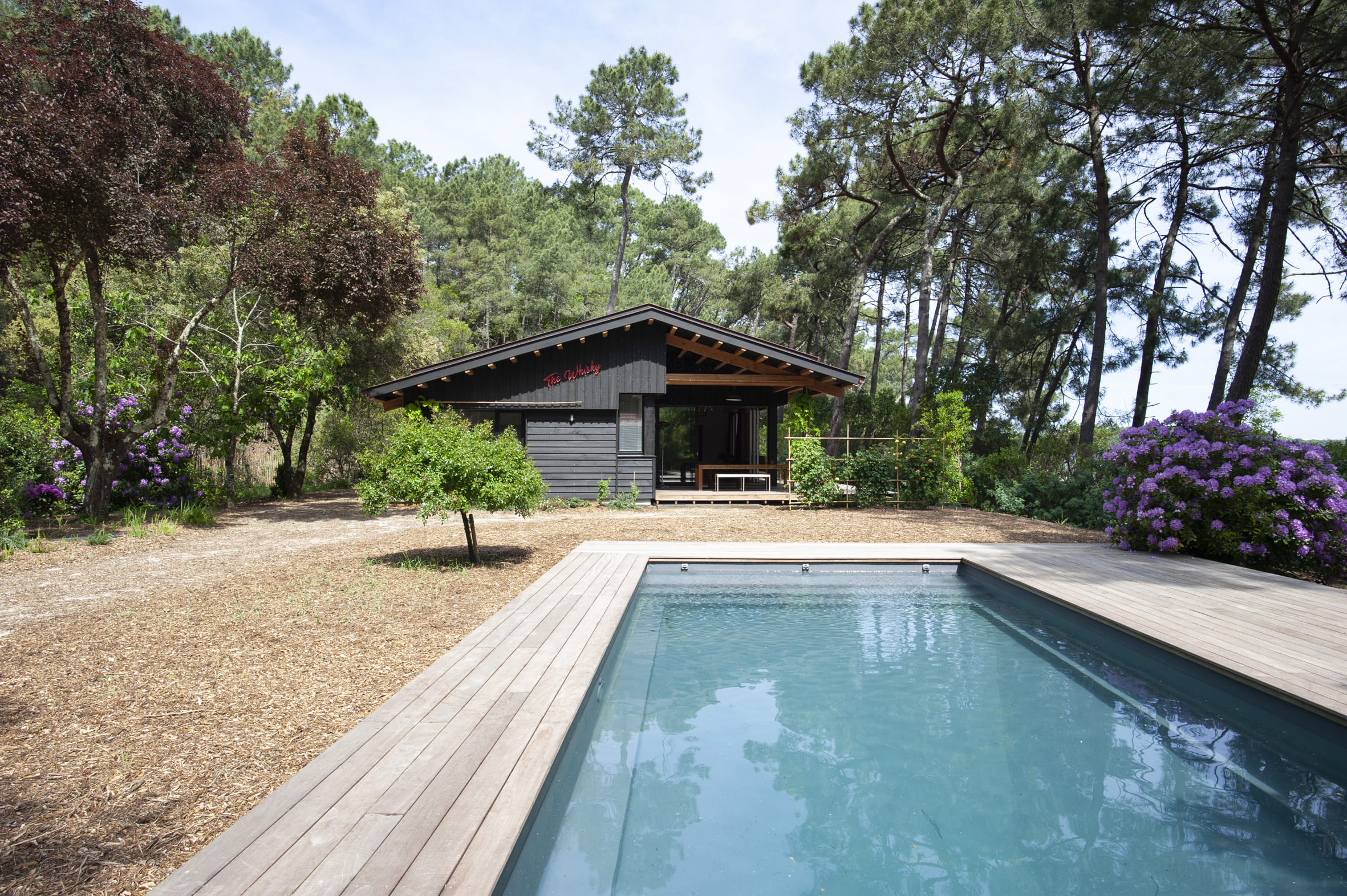 Réalisation terrasse piscine Julien Lavoine Charpentiers