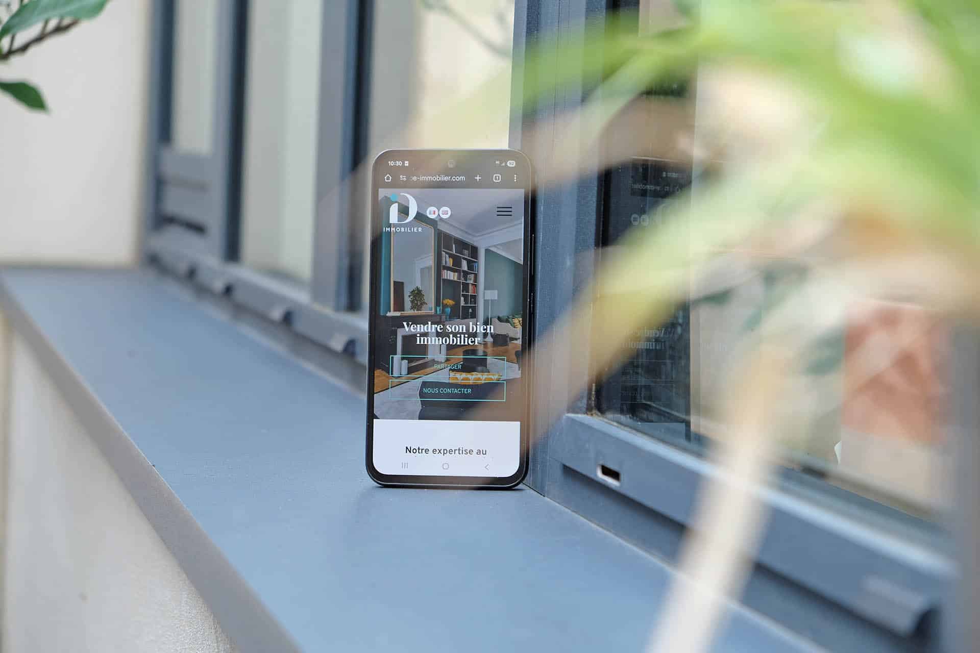 création site web vitrine ID immobilier