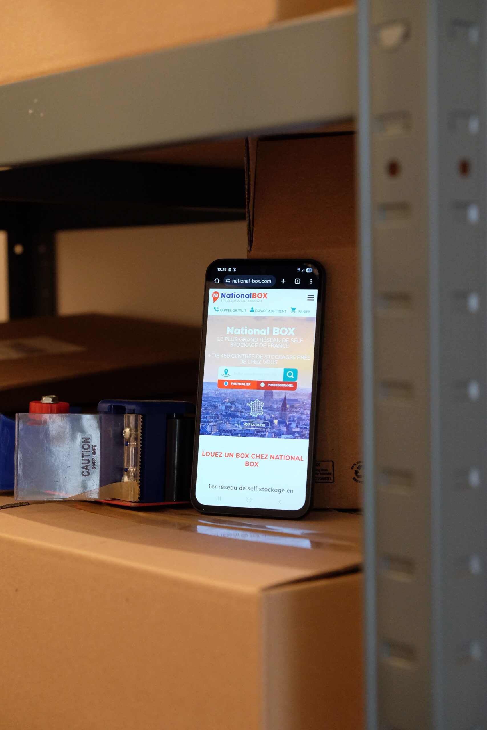 création site responsive nationalbox