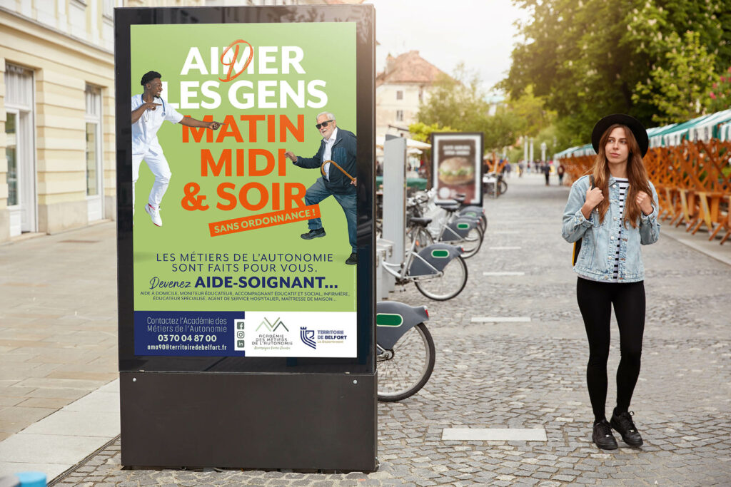 Territoire de Belfort - Affiche DOOH