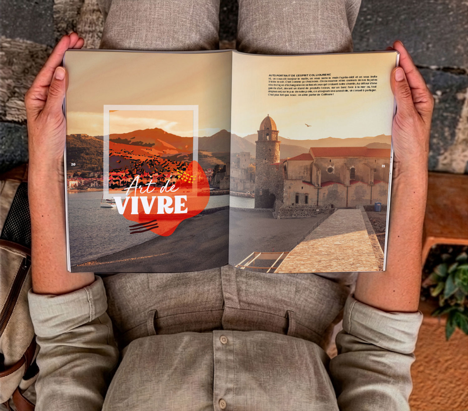 magazine touristique collioure