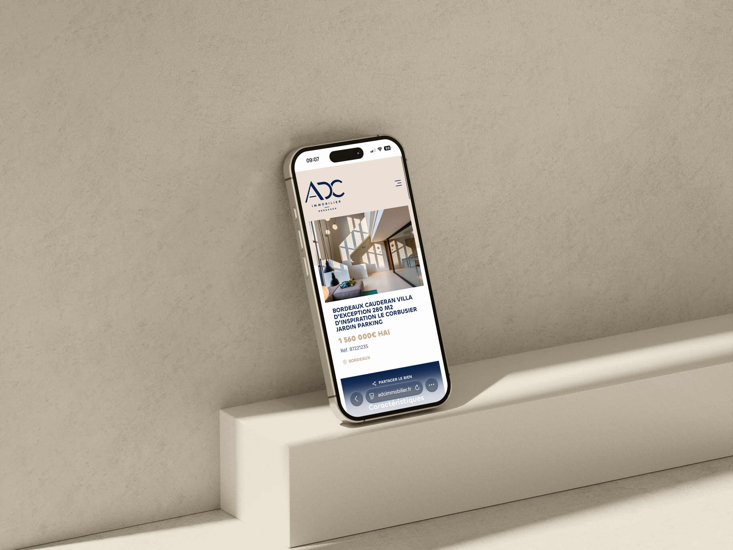 site agence immobilière bordeaux